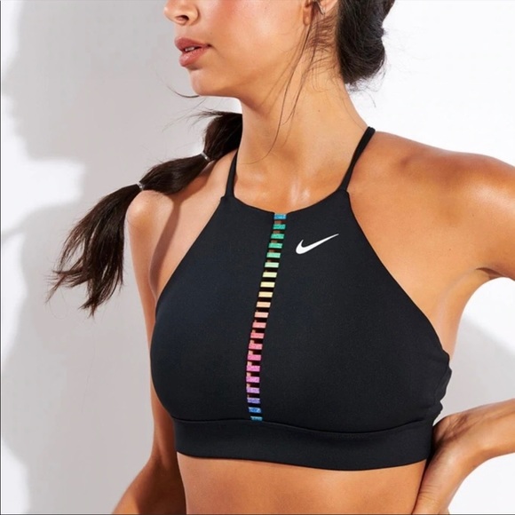 Nike | Intimates \u0026 Sleepwear | Nike Womens Drifit Indy Rainbow Ladder  Crossback Low Support Sports Bra Xs | Poshmark